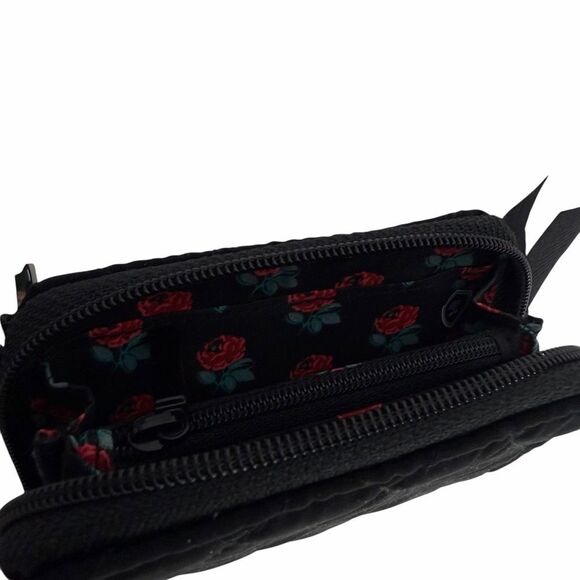 Vera Bradley Black Petite Wallet - Picture 10 of 13